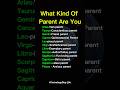 What Kind Of Parents Zodiac Signs REALLY Are! #zodiac #zodiacsigns #astrology #horoscope #tarot