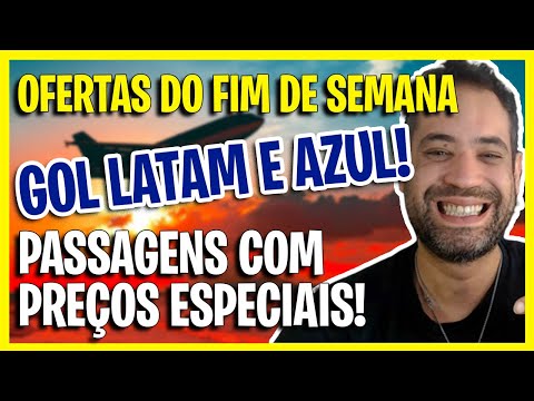 ÚLTIMA PROMOÇÃO DO ANO - GOL, LATAM E AZUL COM PREÇOS DE BANANA!