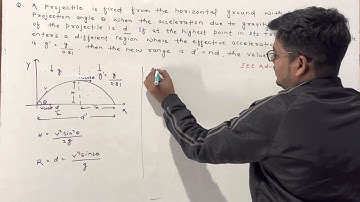 Projectile Motion || JEE Advance 2022 Question || Physics
