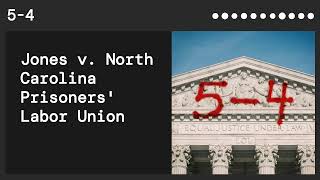 Jones v. North Carolina Prisoners' Union