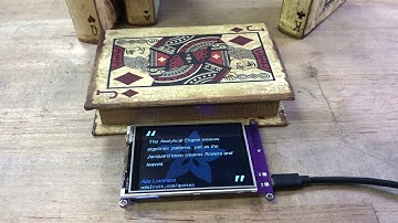 PyPortal Adafruit Quote Book