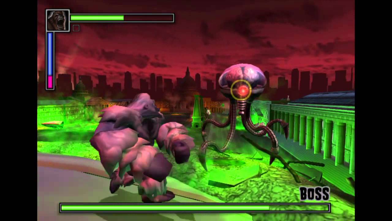 War of the Monsters - Defeating Cerebulon