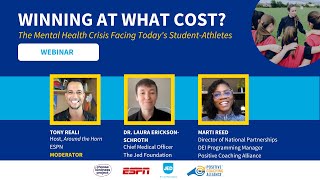 Webinar: Winning at What Cost? The Mental Health Crisis Facing Today’s Student-Athletes