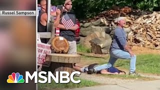 Protesters March In New Jersey After Video Shows White Men Mocking George Floyd's Death | MSNBC