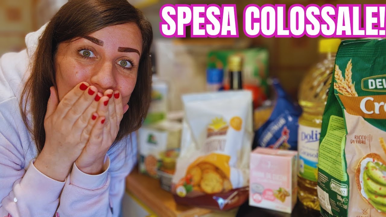 ENORME SVUOTA LA SPESA! *REFILL PRODOTTI DISPENSA*
