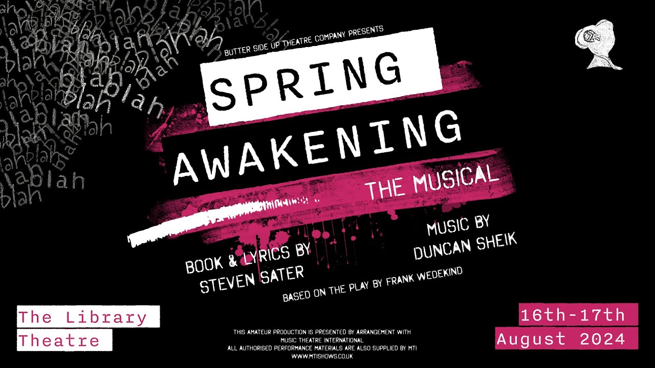 Spring Awakening the Musical | 2024 Trailer | Butter Side Up | The Library Theatre, Sheffield (UK)