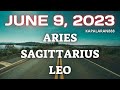 JUNE 9, 2023 FIRE Signs (♌ Leo ♈ Aries Sagittarius ♐) Daily #KAPALARAN888 Tagalog Tarot