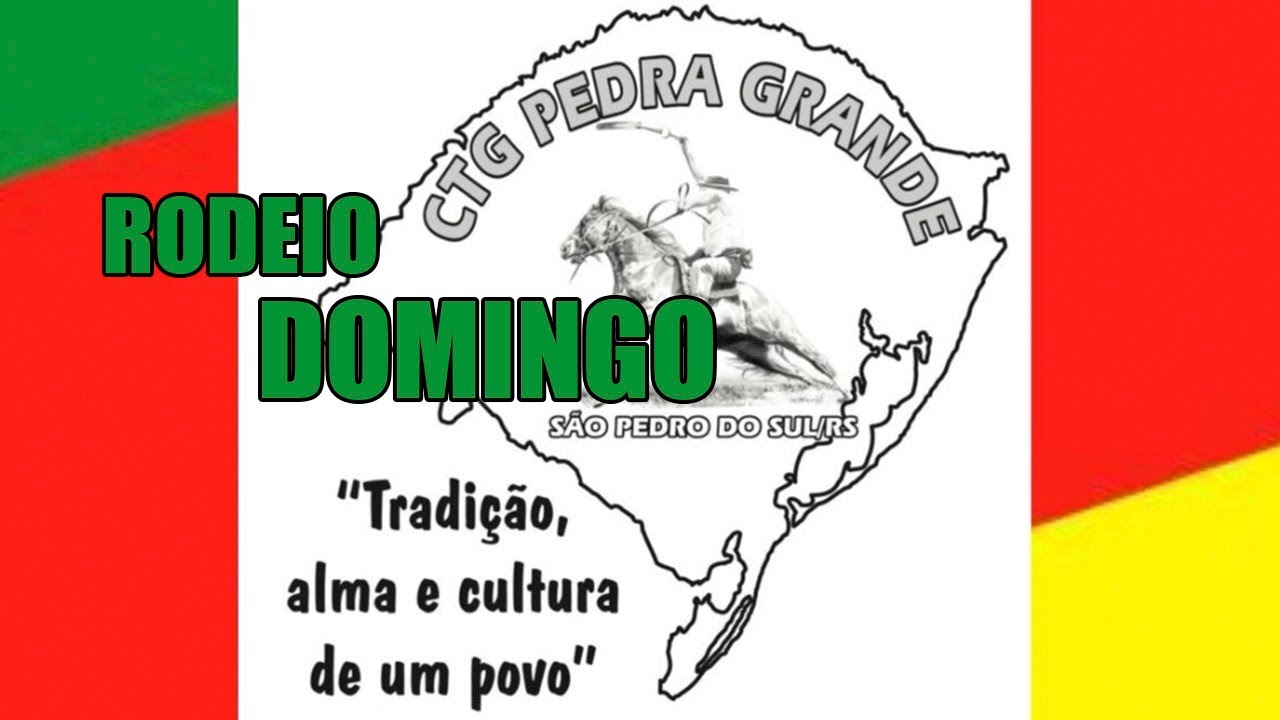 DOMINGO | RODEIO SÂO PEDRO DO SUL | CTG PEDRA GRANDE