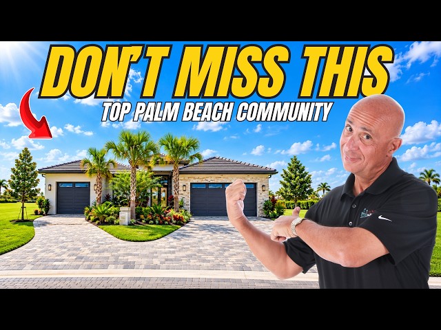 This NEW 55+ Community Near Palm Beach FL is AMAZING! (Catalina Palms)