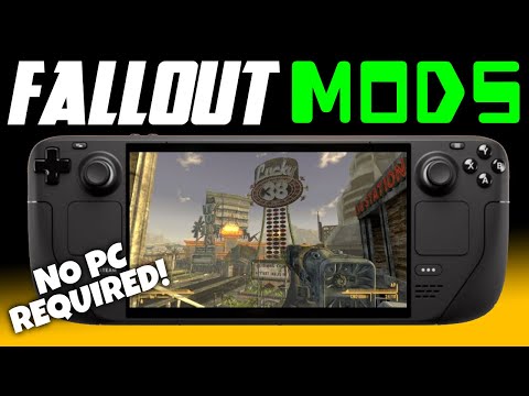 How to Mod Fallout New Vegas on Steam Deck - NO PC Required!
