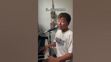 Thumbnail of Fly me to the moon (Frank Sinatra) in 3 languages