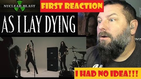 AS I LAY DYING - My Own Grave - First Time Reaction - OldSkuleNerd