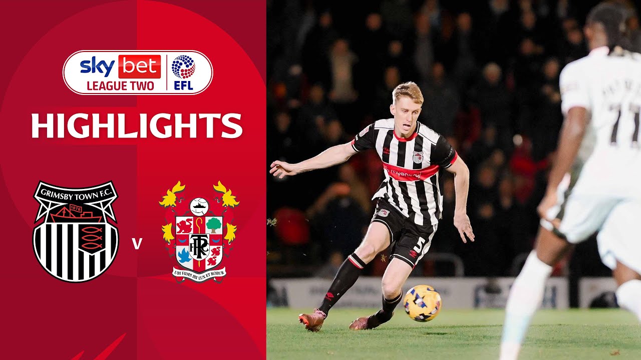 [Highlight] EFL League Two : Grimsby Town vs Tranmere Rovers (27-11-68)