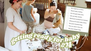 tackling everything on the baby list before baby comes! *panicking*