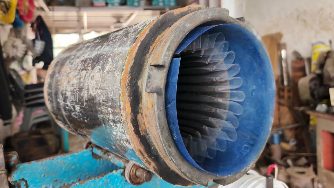 15 HP V8 24 Pich Submersible Motar Rewinding - YouTube