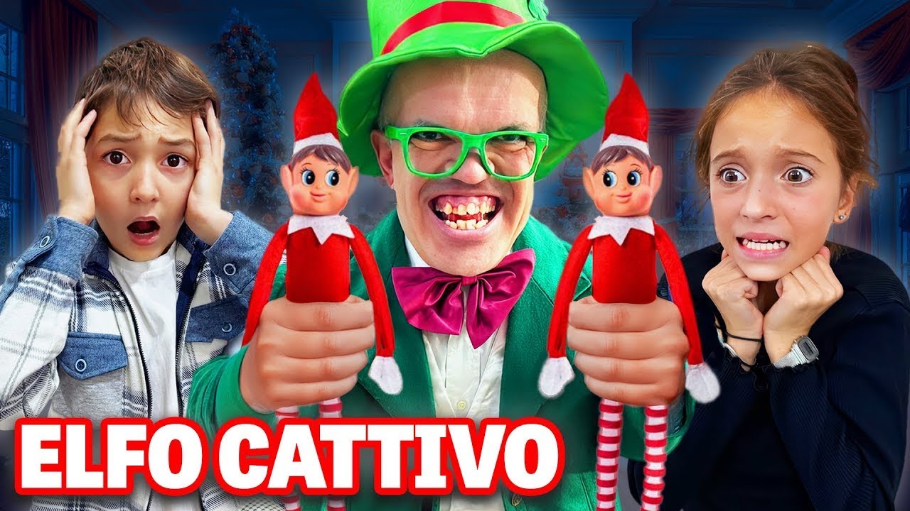 EP 1 : UN ELFO CATTIVO  ENTRA IN CASA NOSTRA PER LA PRIMA VOLTA, NATALE 2024