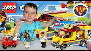 LEGO City 60150 Фургон-пиццерия / Лего Сити Pizza Van - Lego Speed Build Review