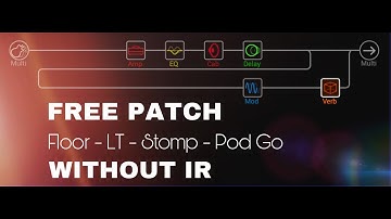 Ambient clean tone FREE PRESET ( helix line6)