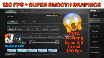 How to fix lag issue in bgmi 3.6 in Msi emulator | 100% lag fix Msi emulator bgmi 3.6 update