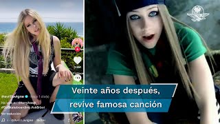 Avril Lavigne llega a TikTok y sorprende con su 'eterna juventud'