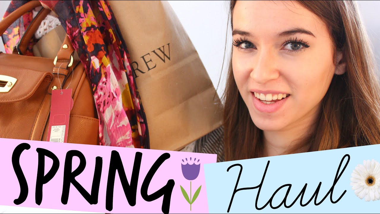 SPRING HAUL 2015♡: Target, J.Crew, and more!