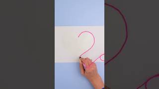 🧵🎨 WOW! I’m Painting with Thread! #shorts #kids