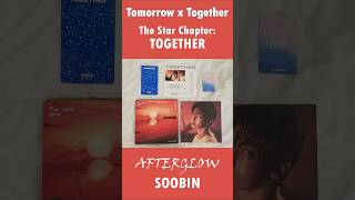 Txt The Star Chapter Together Afterglow Soobin txtalbum txtsoobin kpopalbumunboxing soobin
