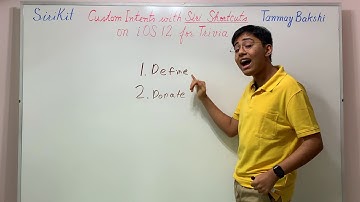 Siri Shortcuts - Designing & Developing Custom Siri Intents on iOS 12 with Number Trivia!