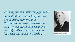 Lecture 19 - The Keynesian AD AS Model Intro