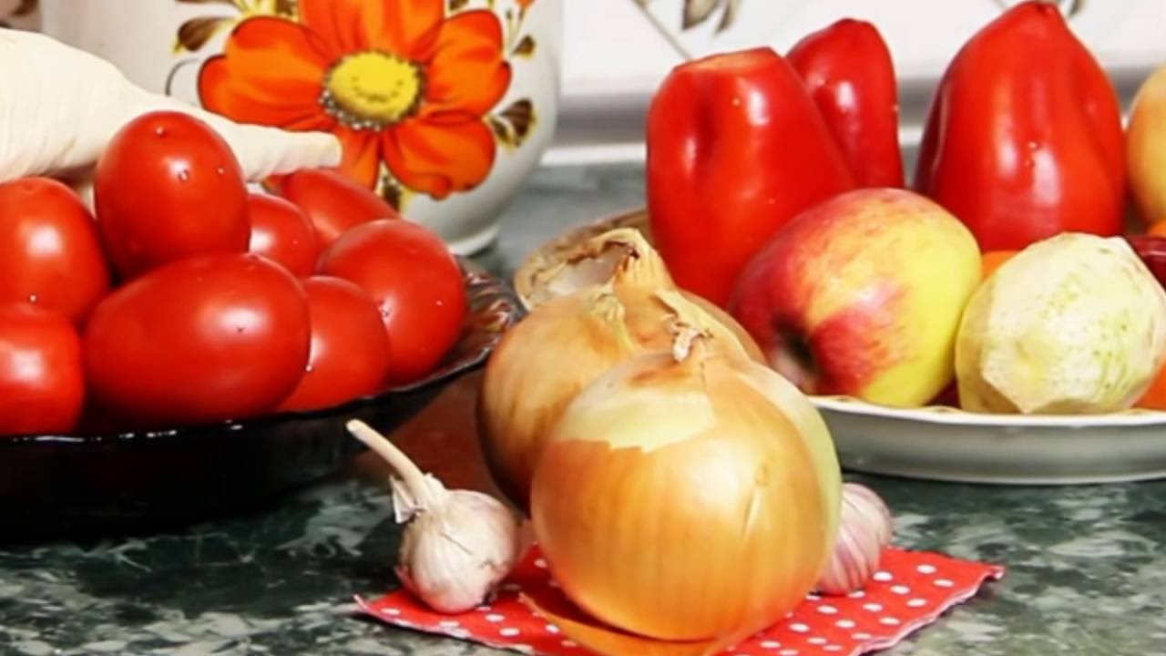 Очень вкусная заправка для борща на зиму