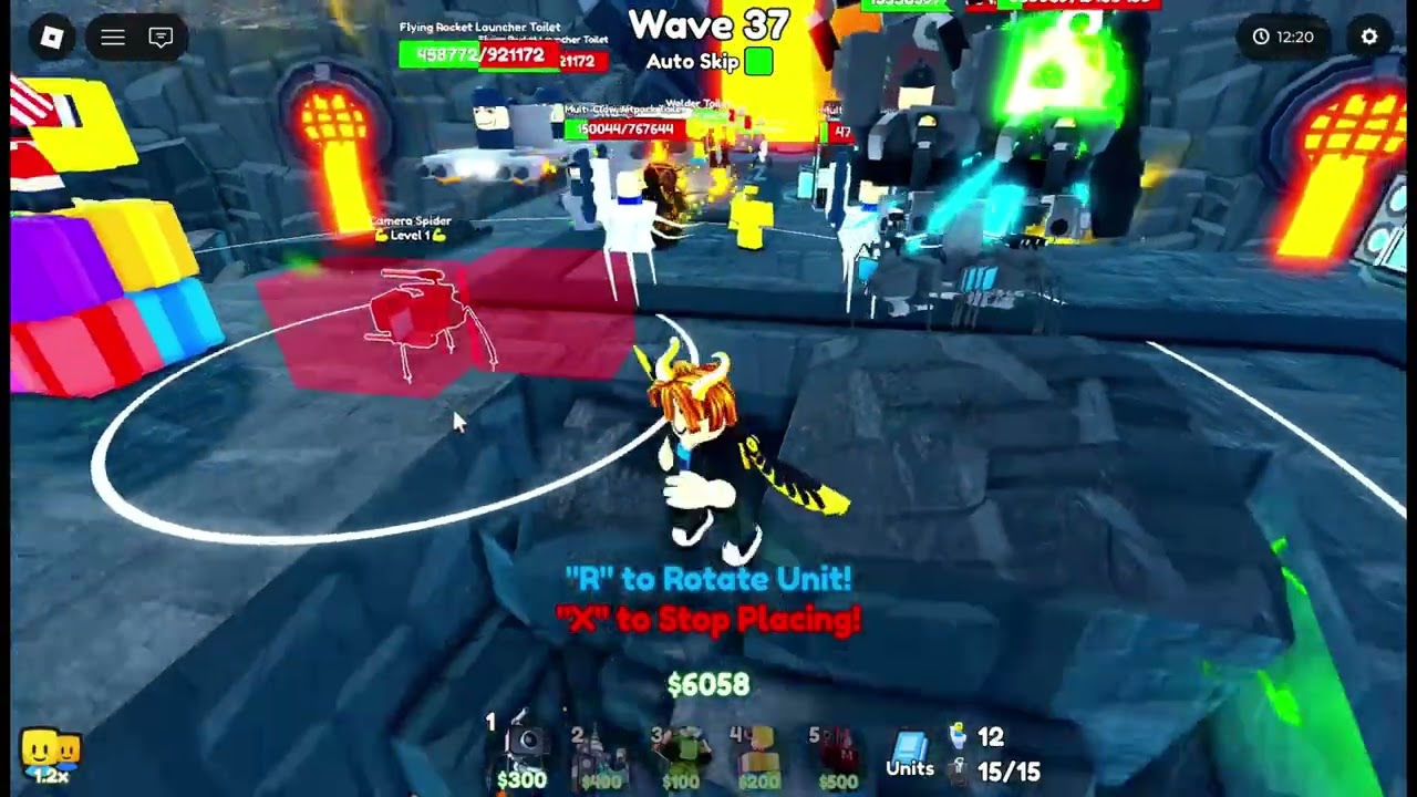 seeing how far we can get in endless mode in toilet tower defense (ttd))