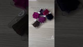 A little peek 🫣 into my floss storage system at the moment