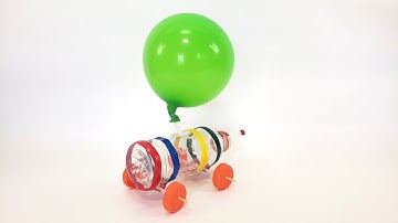 Make a Balloon Car | STEM Activity
