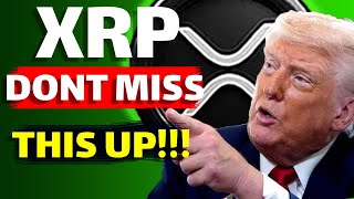 картинка: СРОЧНАЯ СИТУАЦИЯ С XRP! В прошлый раз, когда Трамп сделал ЭТО, XRP взлетел параболически! BTC, ET...