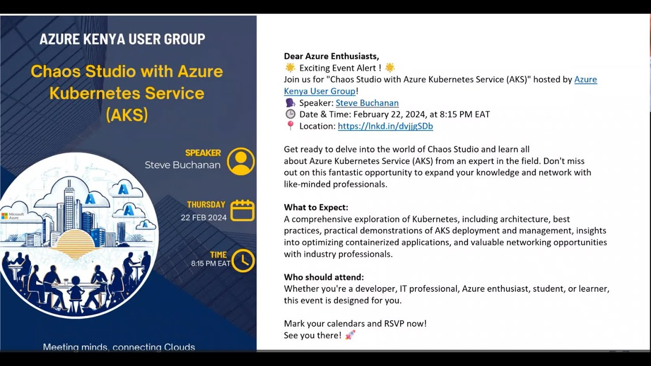 Chaos Studio with Azure Kubernetes Service (AKS) - YouTube