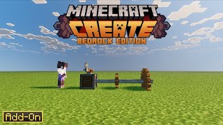 Create Mod Is Now On Minecraft Bedrock | Addon Showcase