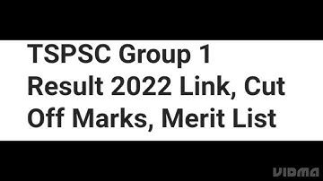 TSPSC GROUP 1 RESULT 2022 RELEASED DATE OFFICIAL DECLARED, HOW TO DOWNLOAD,LATEST NEWS TSPSC GROUP 1