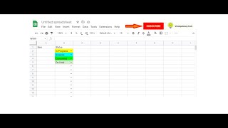 Google sheet -  Easy way to populate dropdown for selected column cells
