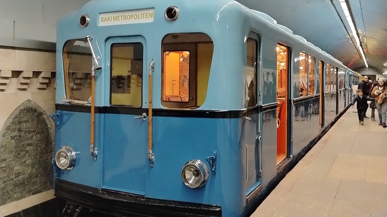 BAKU METRO MBM (RED LİNE) 81-760/761B SAHİL-HƏZİ ASLANOV RP