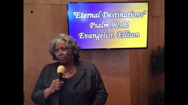 Eternal Destination with Evangelist Doris Ellison