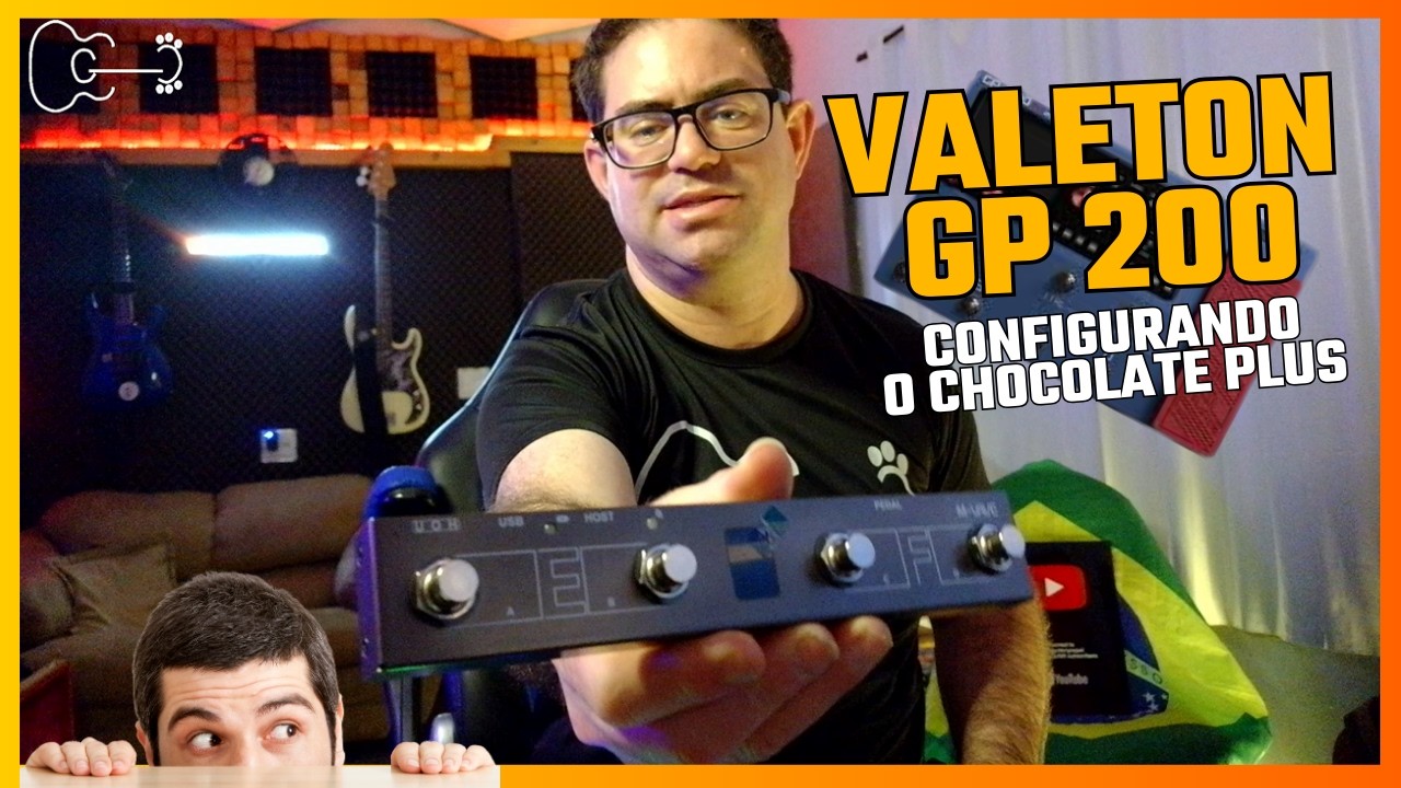 VALETON GP 200 - CONFIGURANDO O CHOCOLATE PLUS - YouTube