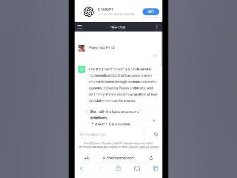 Proof 1+1=2 - YouTube