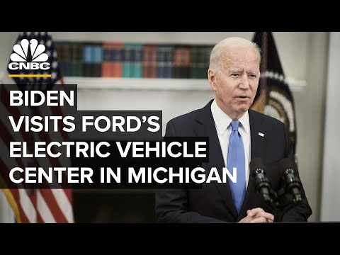 President Biden tours Ford's electric vehicle center in Michigan ? 5/18/21