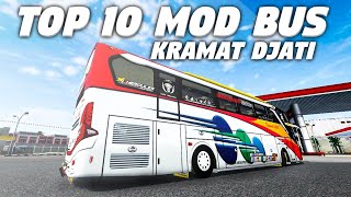 TOP 10 MOD BUS KRAMAT DJATI | MOD BUSSID