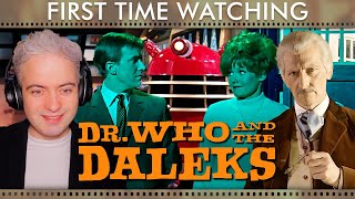 Dr. Who And The Daleks (1965) Movie Reaction | FIRST TIME WATCHING | Commentary & Trivia