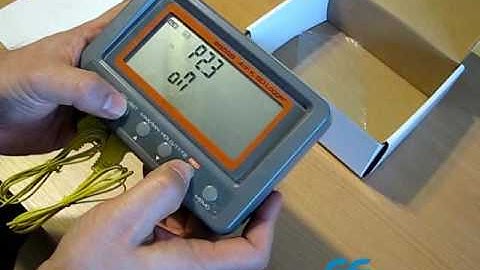 Prezentare inregistrator temperatura multicanal (AZ88598)