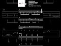 【BASS TAB】 ぼっち・ざ・ろっく! OST | KESSOKU BAND - HITORIBOCCHI TOKYO #kessokuband #shorts #shortvideo