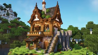 Minecraft | Small Medieval Survival Base | Minecraft Tutorial