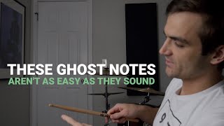 How to play ghost notes in the Dawes song Things Happen