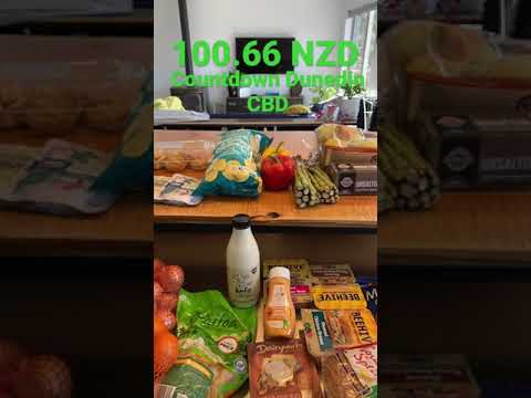 $100 NZD Supermarket